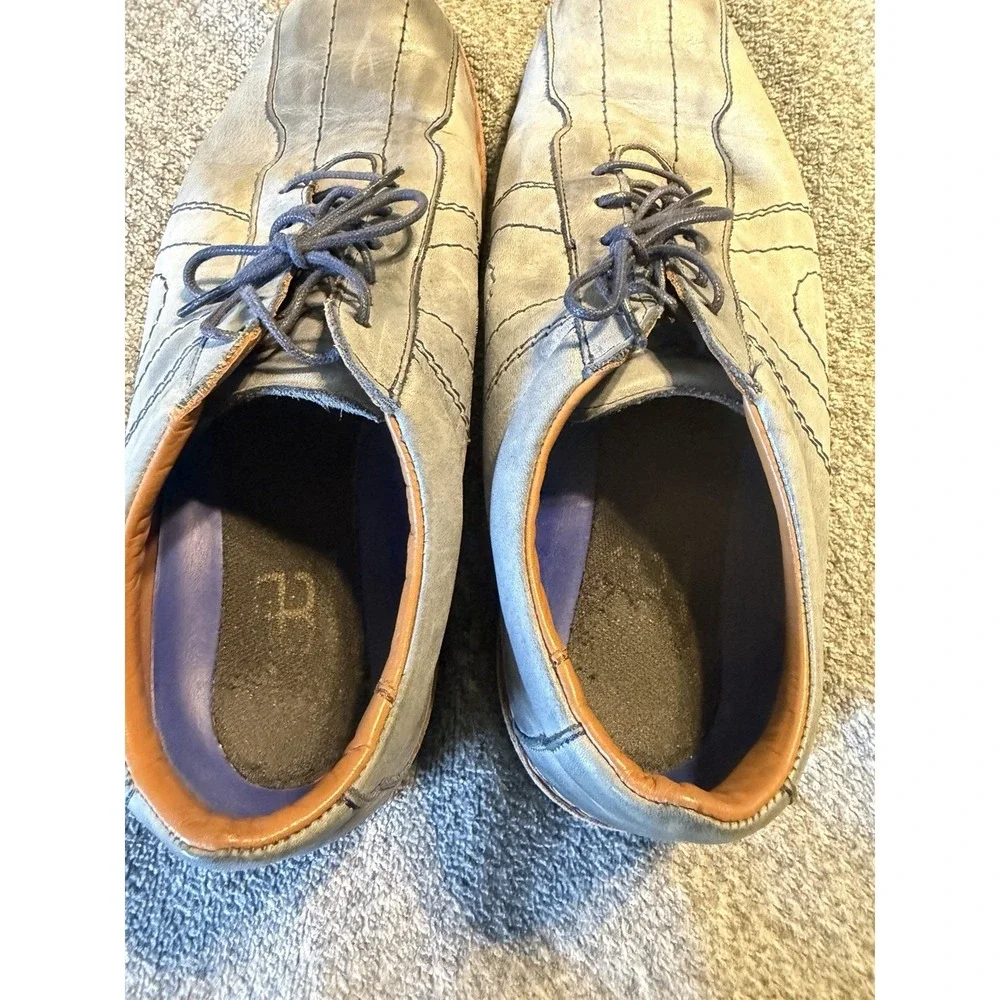 Allen Edmonds Voyager Men's 10.5  Blue/gray  Oxfords